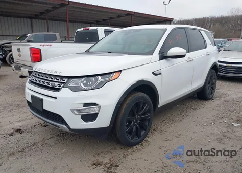 2016 Land Rover Discovery Sport Hse Lux from USA, damaged, VIN SALCT2BGXGH553379